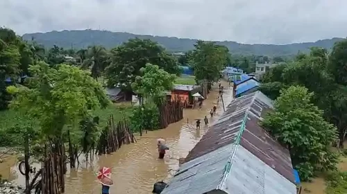 উজানের পানিতে প্লাবিত হয়েছে ৮টি জেলা